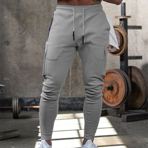 Mens Sweatpants Gyms Workout Fitness Skinny Track Pants