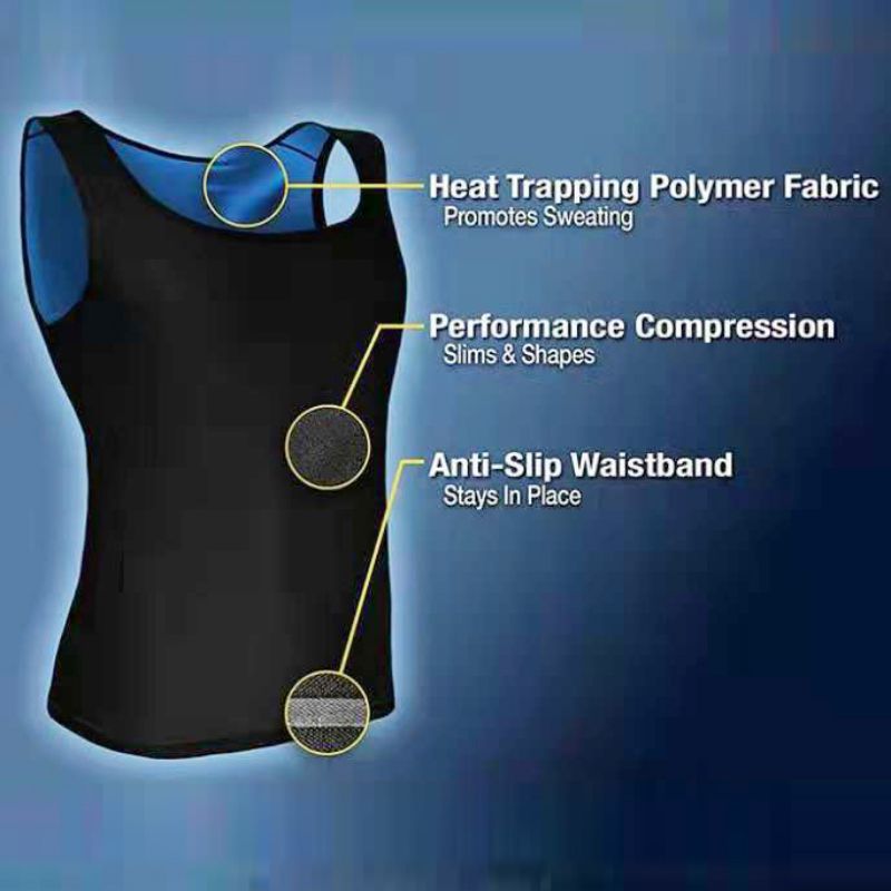 Men Women Shaper Vest Sweatwear Suit For Slimming Weight Loss