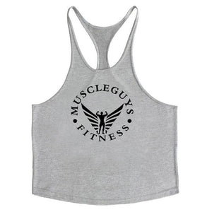 Men Gyms Stringer Singlet Sleeveless Workout Tank Tops