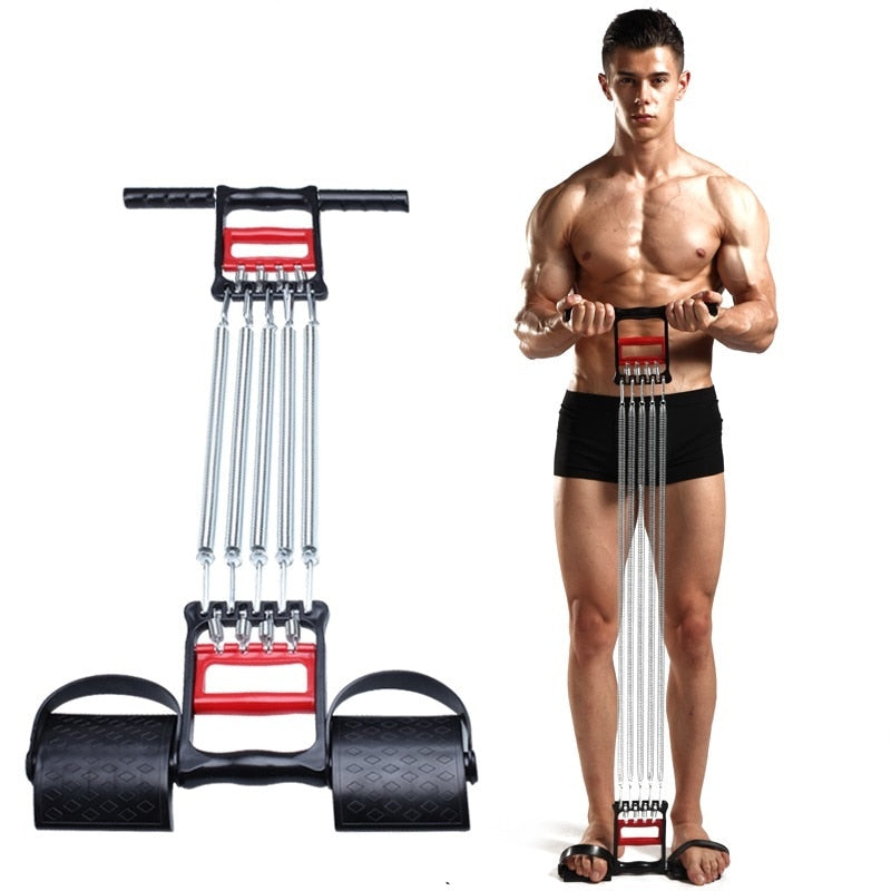 Spring Chest Developer Expander Men Tension Puller Fitness Equipment