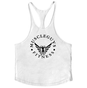 Men Gyms Stringer Singlet Sleeveless Workout Tank Tops