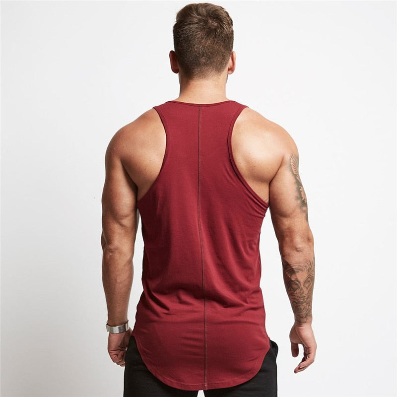 Mens sleeveless Tank Tops Fitness tank tops tees