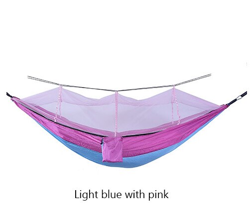 210T Nylon Outdoor Camping Anti-mosquito Hammock