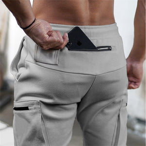 Mens Sweatpants Gyms Workout Fitness Skinny Track Pants