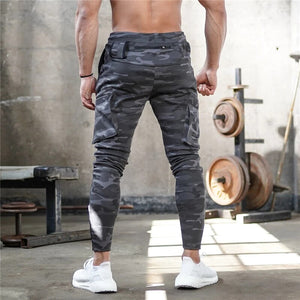 Mens Sweatpants Gyms Workout Fitness Skinny Track Pants