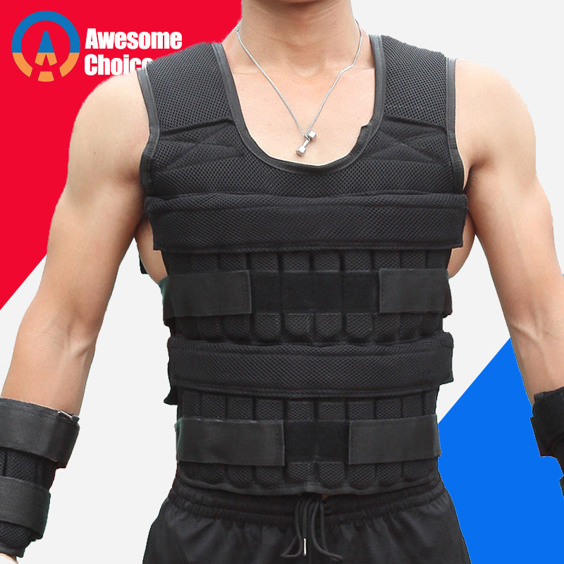 30KG Loading Weight Vest For Boxing Weight Training