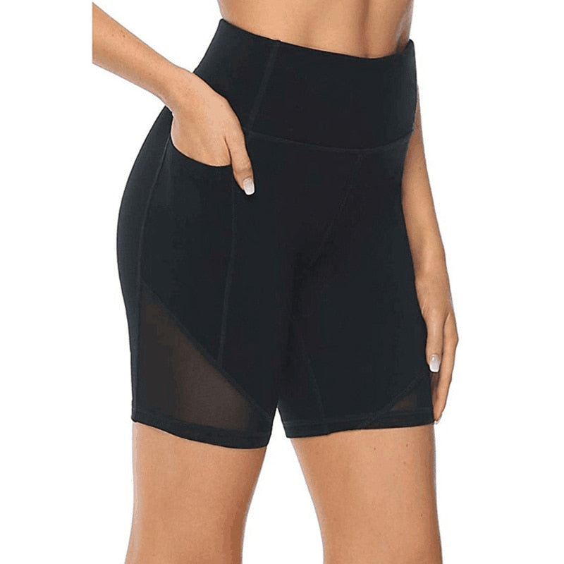 Women's Yoga Shorts Gym Fitness Shorts Quick-Drying