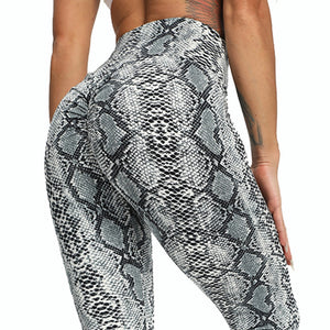 Fashion Snake Print Yoga Pants sports leggings