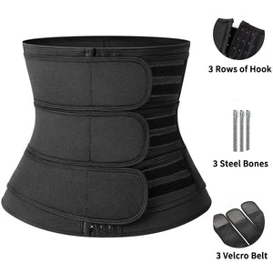 Men Waist Trainer Fitness Sauna Sweat Belt