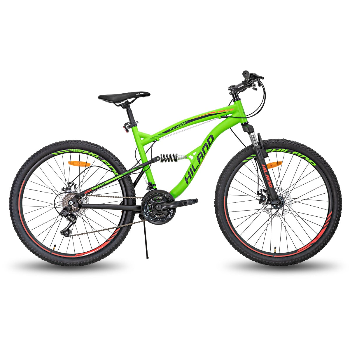 26 Inch Steel Frame 21 Speed Mountain Bike bicycle Double Disc Brake