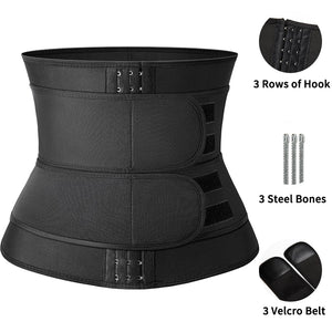 Men Waist Trainer Fitness Sauna Sweat Belt