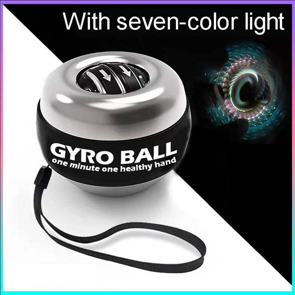 Gyro Power Wrist Ball Arm Hand Muscle Force Trainer Fitness Equipment