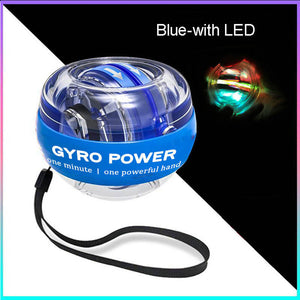 Gyro Power Wrist Ball Arm Hand Muscle Force Trainer Fitness Equipment