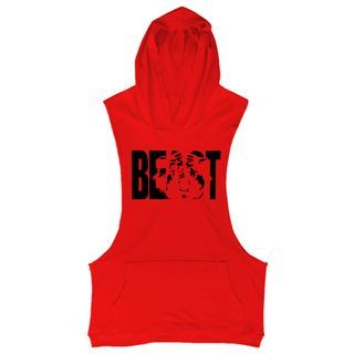 BEAST MODE Bodybuilding Tanks Workout Hooded Sweatshirts