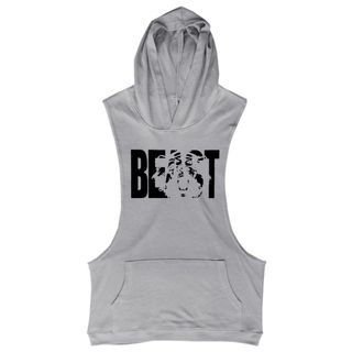 BEAST MODE Bodybuilding Tanks Workout Hooded Sweatshirts