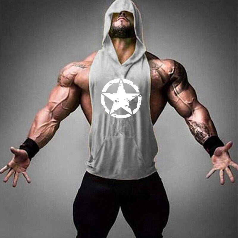 Beast Bodybuilding Stringer Tank Tops Cotton hoodies