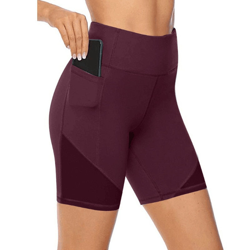 Women's Yoga Shorts Gym Fitness Shorts Quick-Drying