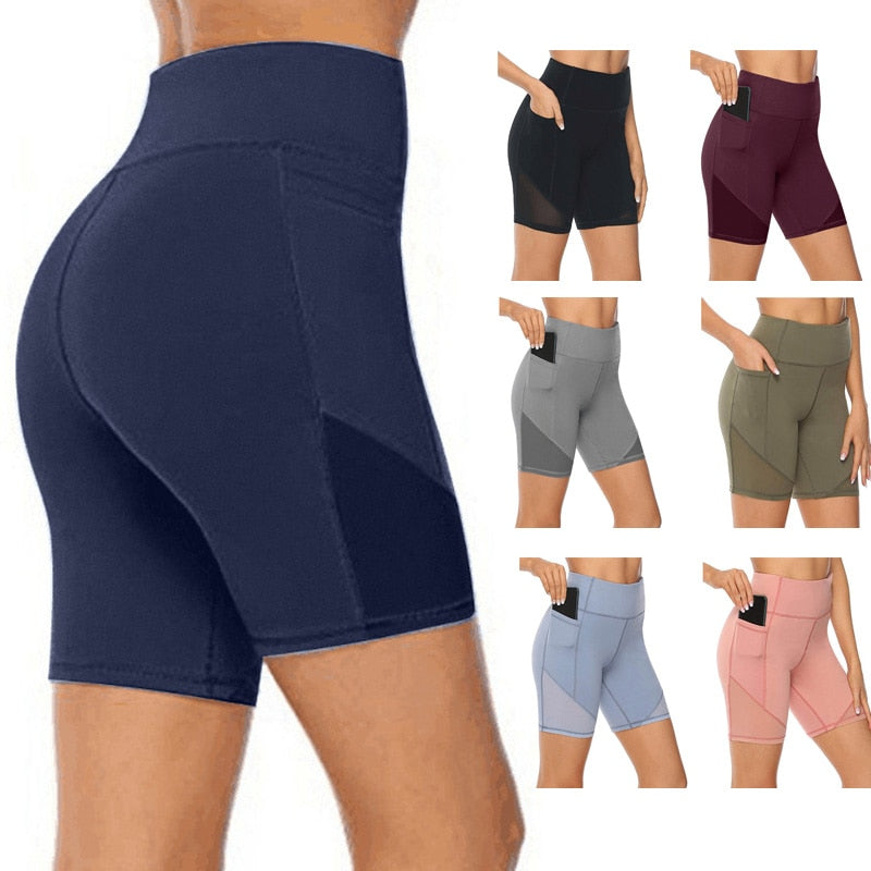 Women's Yoga Shorts Gym Fitness Shorts Quick-Drying