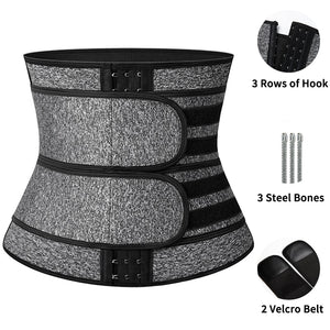 Men Waist Trainer Fitness Sauna Sweat Belt