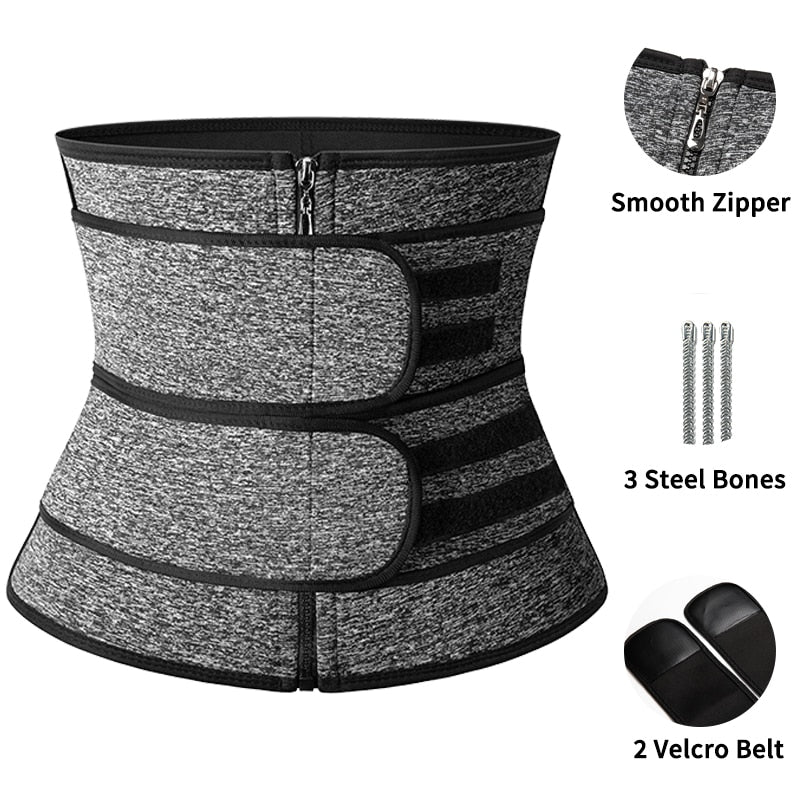 Men Waist Trainer Neoprene Abdomen Body Shaper Weight Loss Lumbar Workout Fitness Sauna Sweat Belt Slimming Belly Sweat Corset