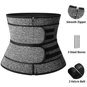 Men Waist Trainer Neoprene Abdomen Body Shaper Weight Loss Lumbar Workout Fitness Sauna Sweat Belt Slimming Belly Sweat Corset