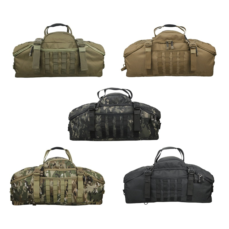 40L 60L 80L Men Army Sport Gym Bag Military Tactical Waterproof Backpack