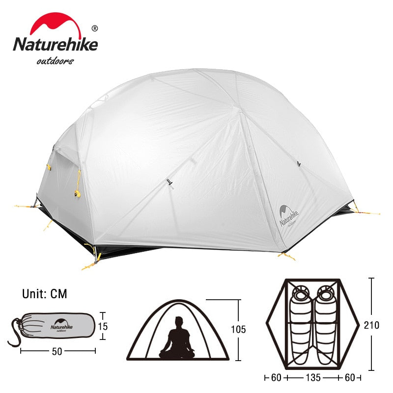 2 Person Ultralight Camping Travel Tent