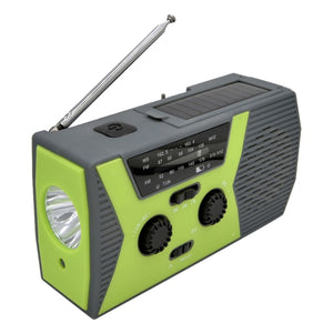 EDC USB Phone Emergency 2000mAh Charger Hand Crank Portable Weather Radio  Survival Tool - ultimatefitness4you