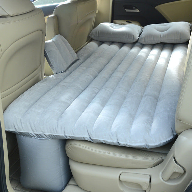 Car Air Inflatable Travel Mattress Bed for Car Back Seat  Outdoor Camping Mat Cushion