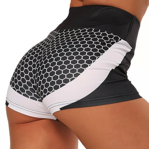 3D Mesh Sexy Yoga Shorts Women Sports Wear Fitness Short Pants Breathable Sportwear - ultimatefitness4you