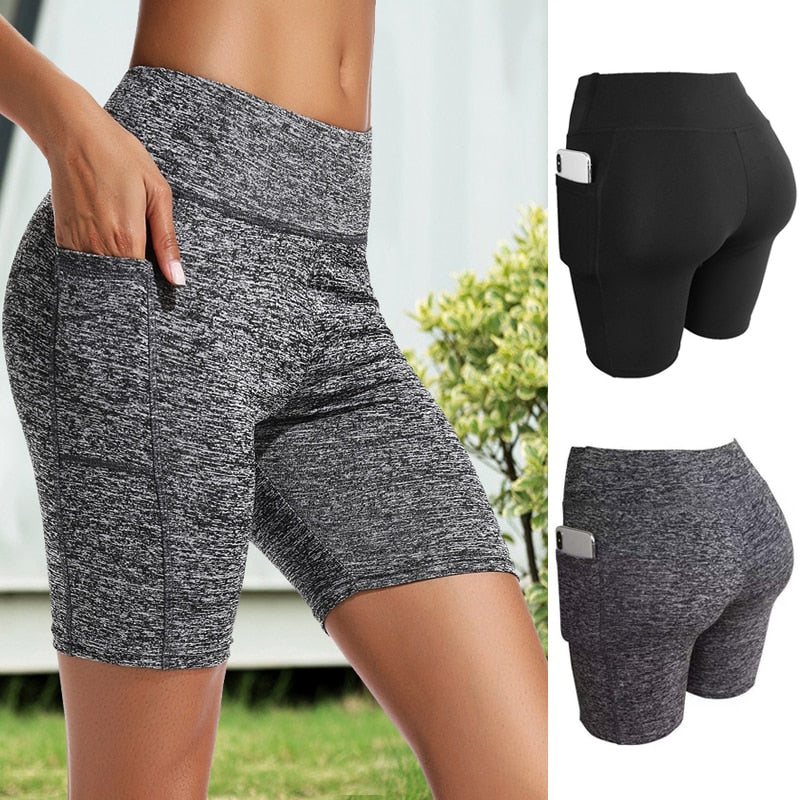 Soft Yoga Sport Shorts For Women Sports Fitness Spandex Gym Short - ultimatefitness4you