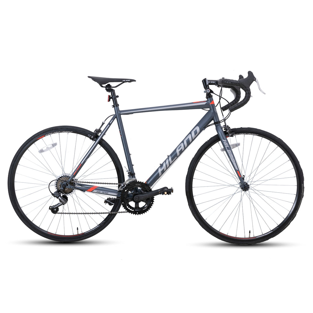 HILAND Road Bike 700C Racing Bicycle with Shimano14 Speeds Shimano 3 Colors - ultimatefitness4you