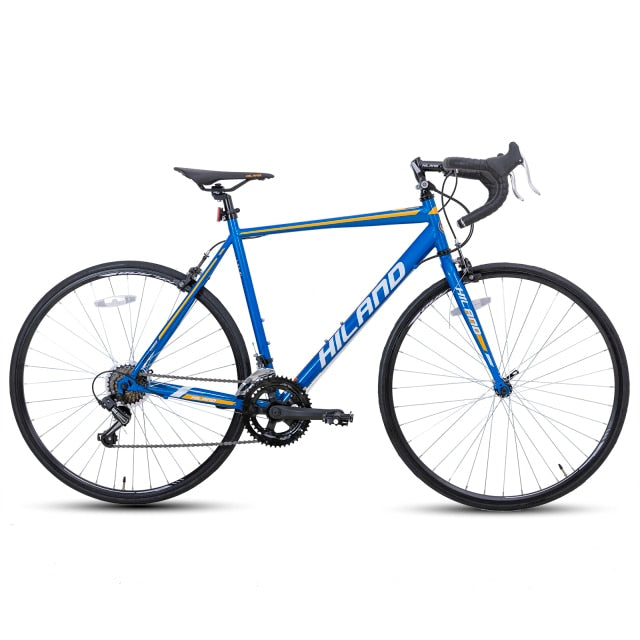 HILAND Road Bike 700C Racing Bicycle with Shimano14 Speeds Shimano 3 Colors - ultimatefitness4you