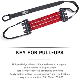 INNSTAR Pull-up Assist Band Elastic Chin Up Assistance Resistance Bands - ultimatefitness4you