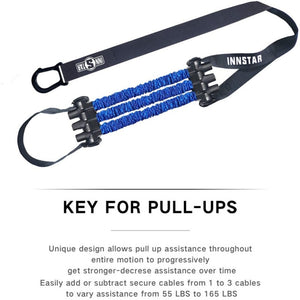 INNSTAR Pull-up Assist Band Elastic Chin Up Assistance Resistance Bands - ultimatefitness4you