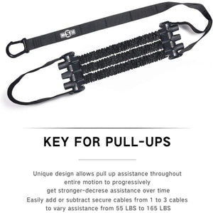 INNSTAR Pull-up Assist Band Elastic Chin Up Assistance Resistance Bands - ultimatefitness4you