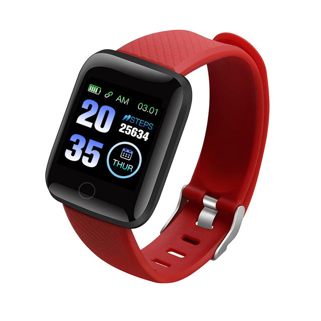 Digital Smart Sport Watch  Exercise Heart Rate Blood Pressure Bluetooth Monitoring - ultimatefitness4you