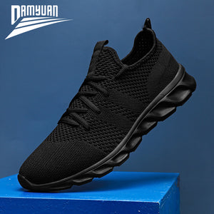 Men Casual High Quality Mesh Sneakers Lightweight Breathable Male Trainers - ultimatefitness4you