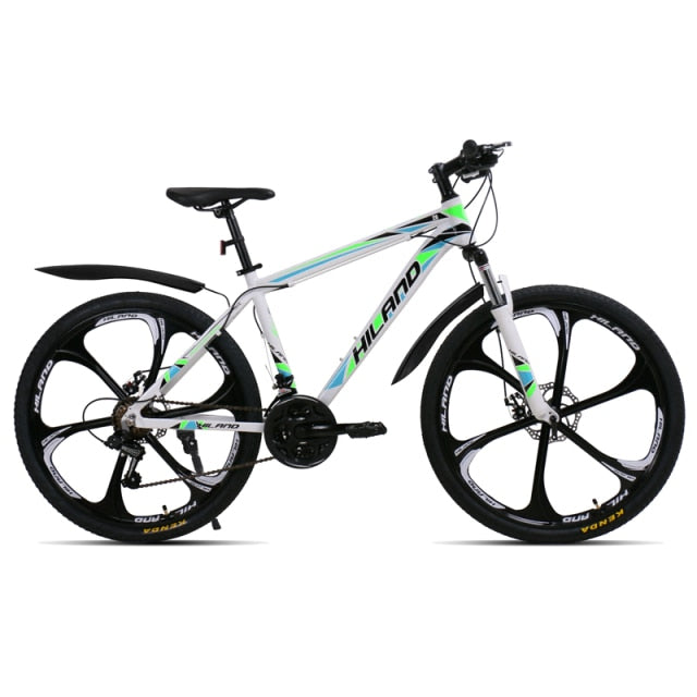 Hiland 21 Speed Mountain Bike Bicycle 26 Inch Aluminum Frame  MTB Shimano Parts - ultimatefitness4you