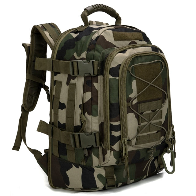 60L Men Military Tactical Backpack Army Hiking Climbing Camping Hunting Bag - ultimatefitness4you